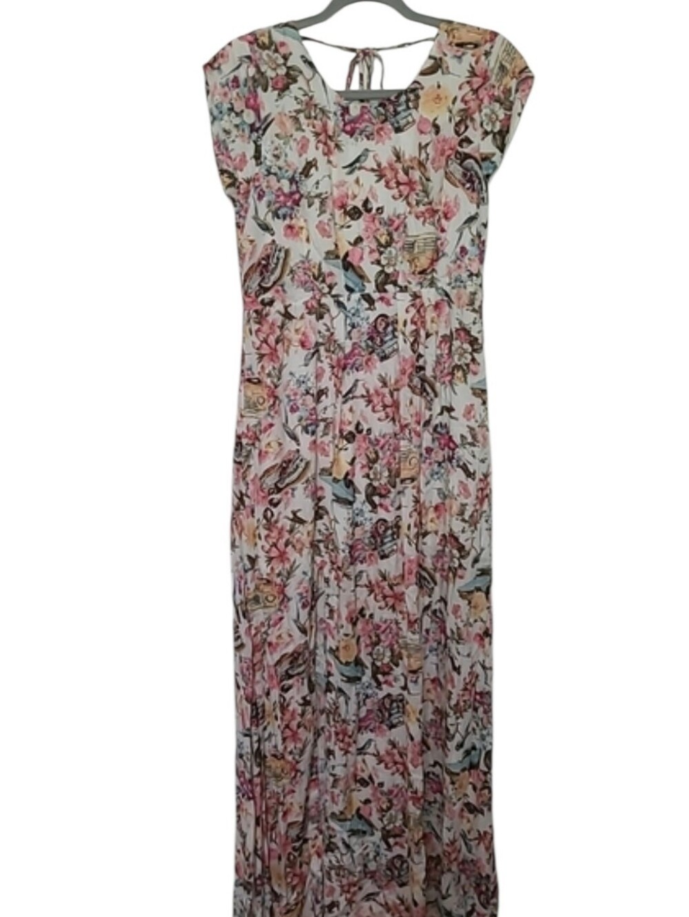 Antix Size Medium Floral Animal Print Maxi Trucks Birds Rabbits